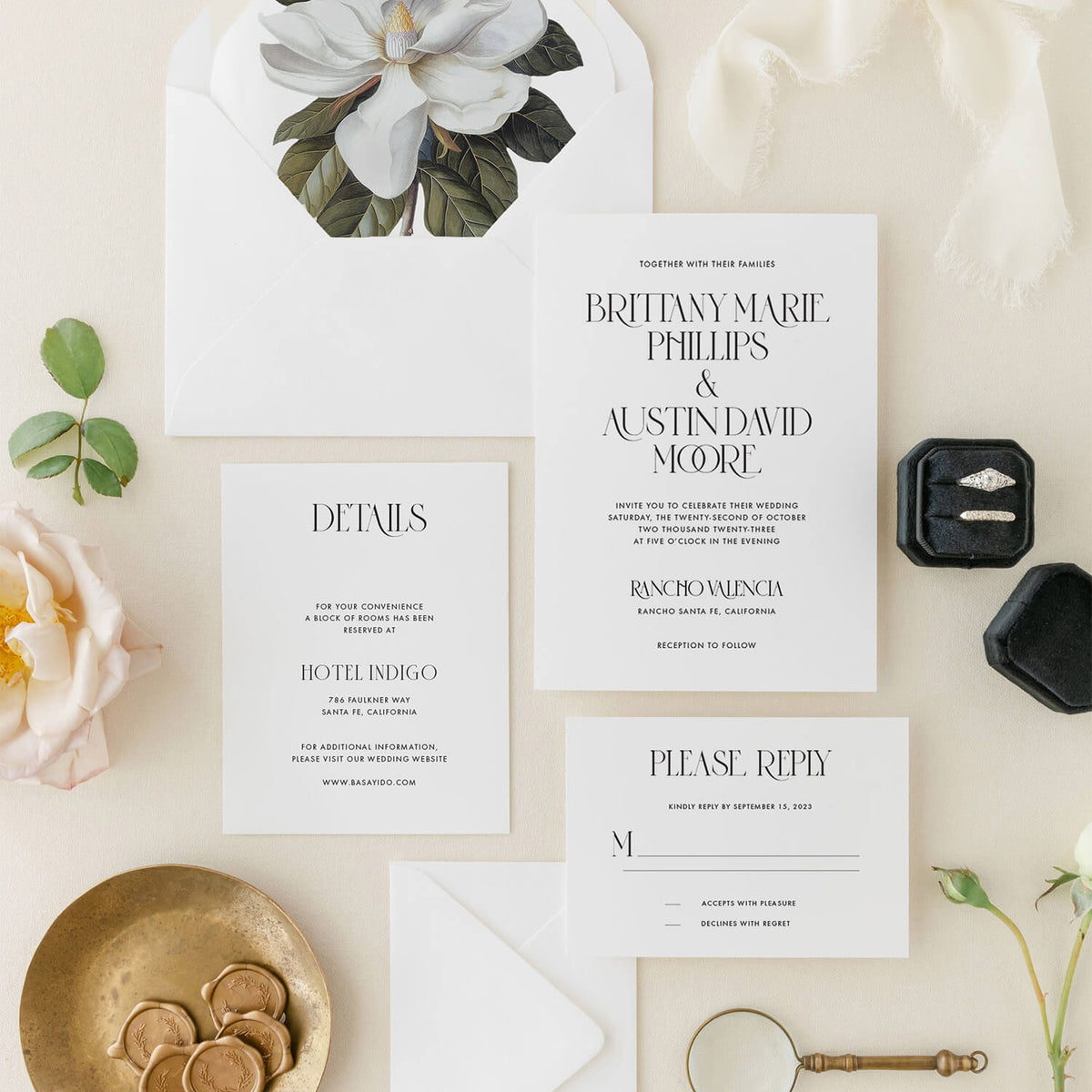 Expensive Invitations Luxe wedding invitations | Honestweddingadvice.com