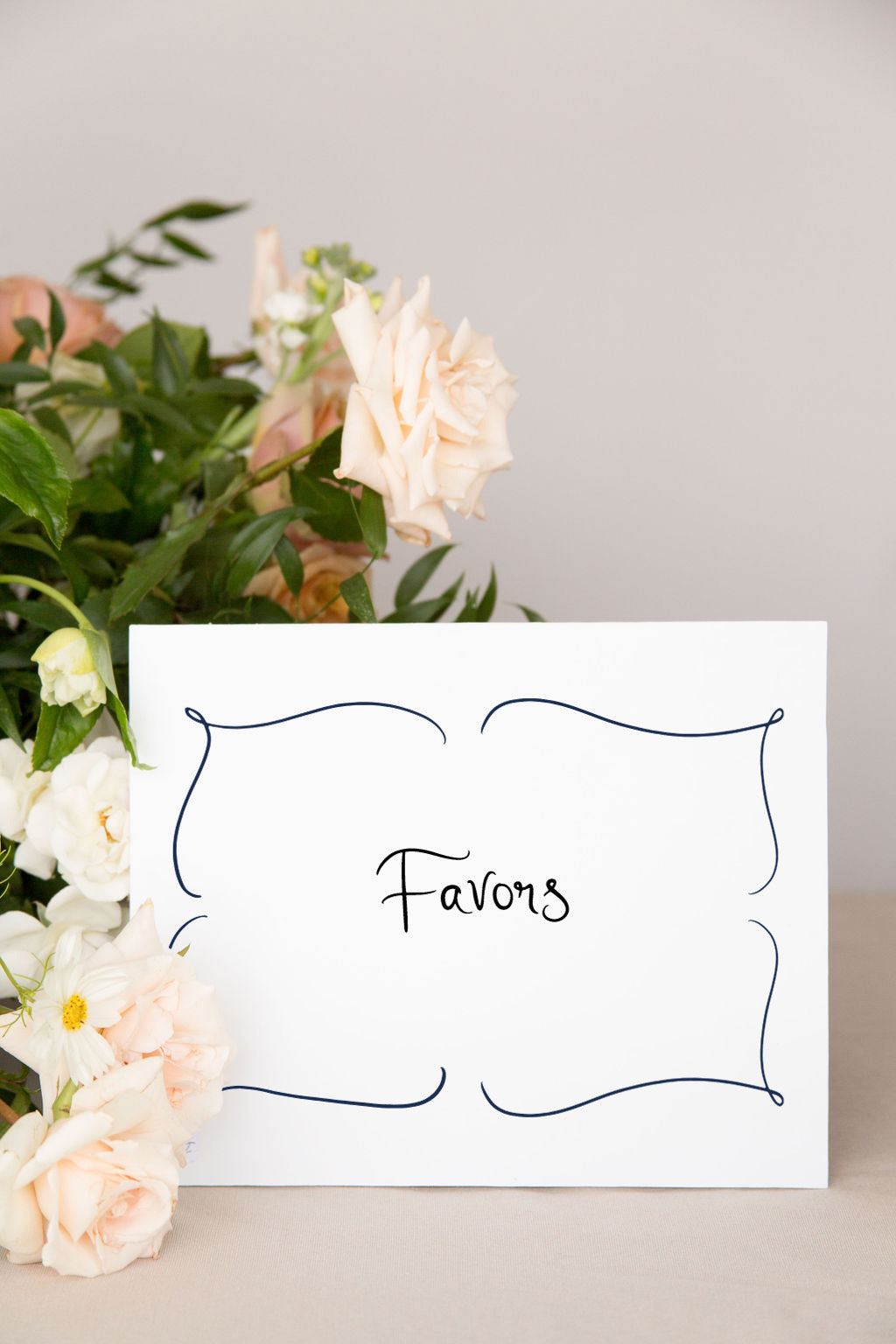 Acrylic Table Signs For Wedding | The Madeline