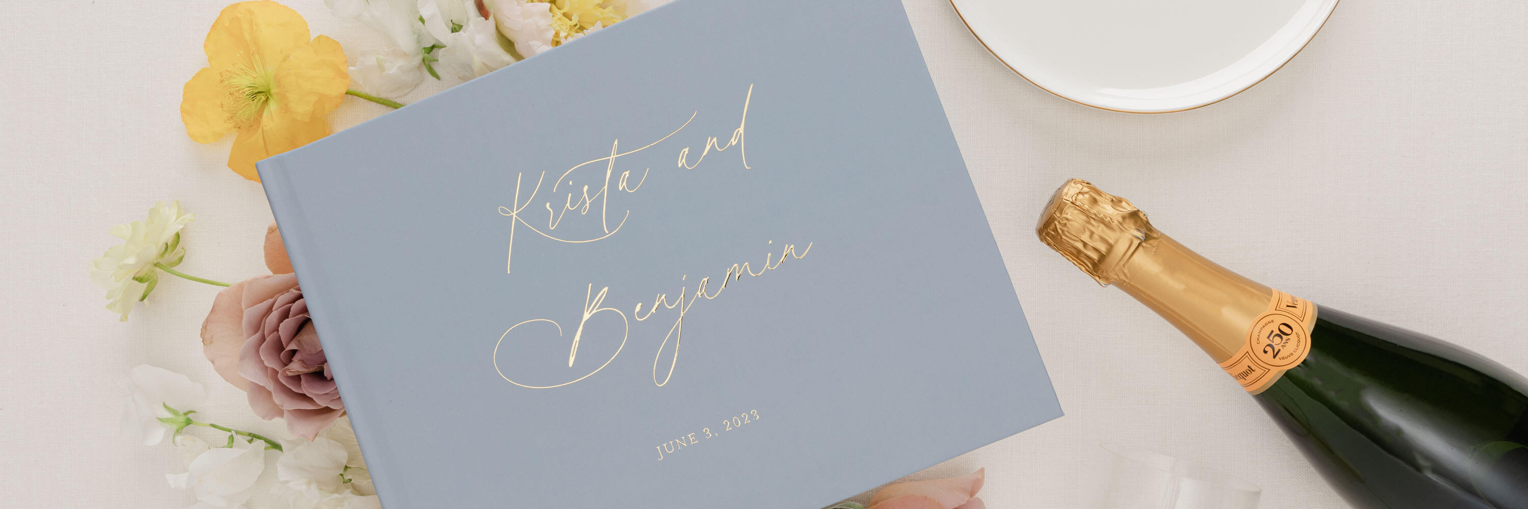 Personalized Wedding Guest Books Lily Roe Co.