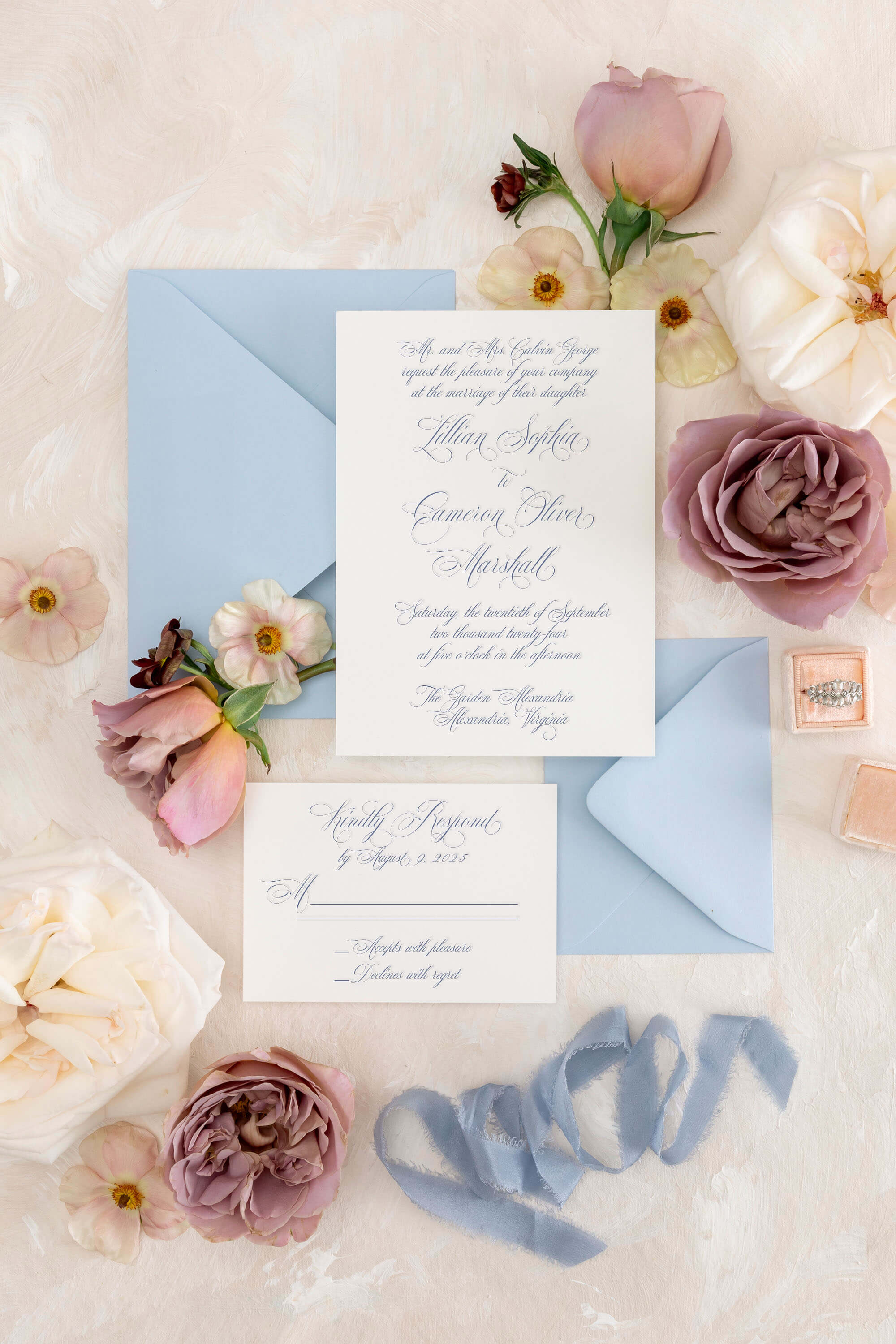 Pretty Wedding Invitations