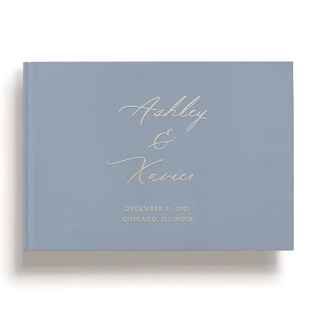 Elegant Wedding Guest Book | The Ashley