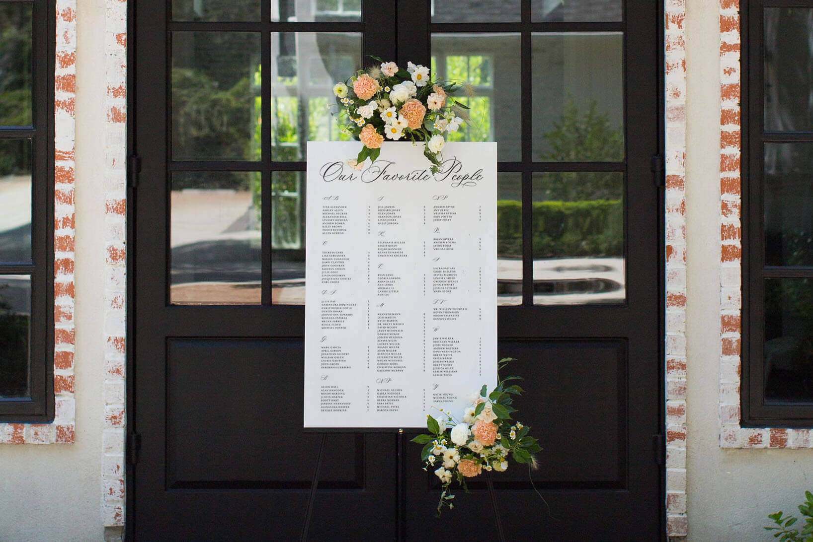 Printed Wedding Seating Chart - Be Our Guest offers Sign - Wedding Seating Chart - Custom Seating Chart Sign - Personalized Wedding Sign