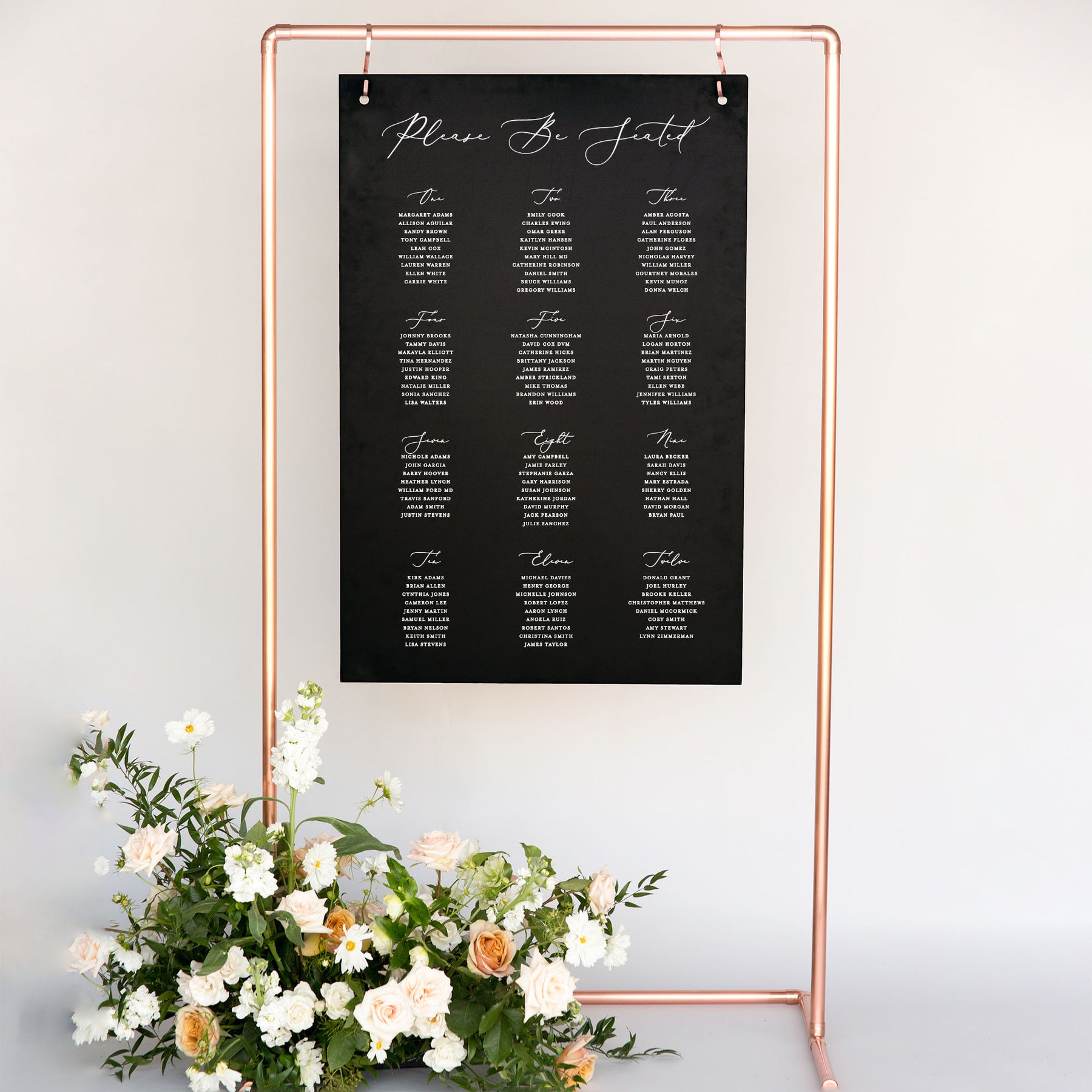 Wedding Seating Chart Ideas | The Madison