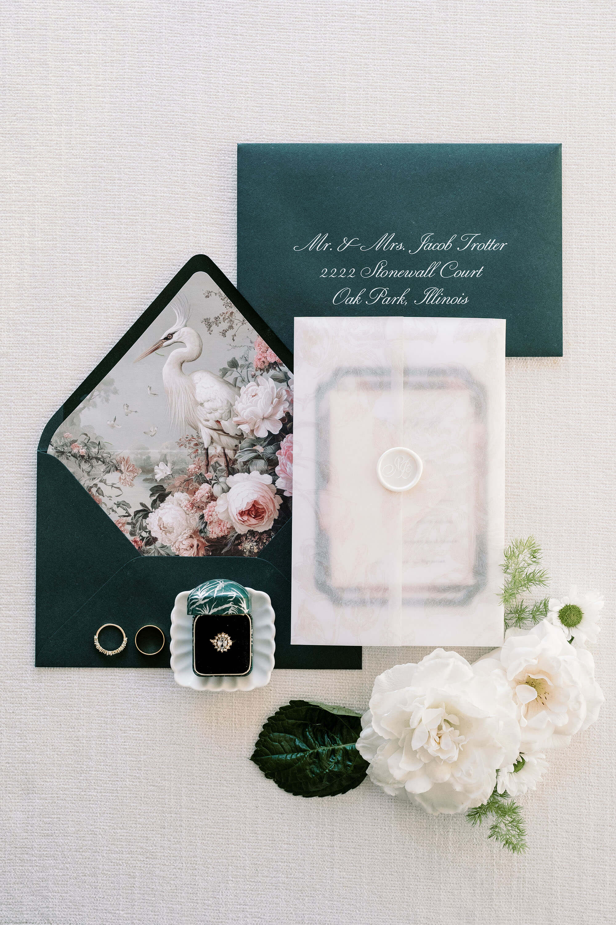 The Regency Wedding Invitation Sample Kit | Luxe & Layered
