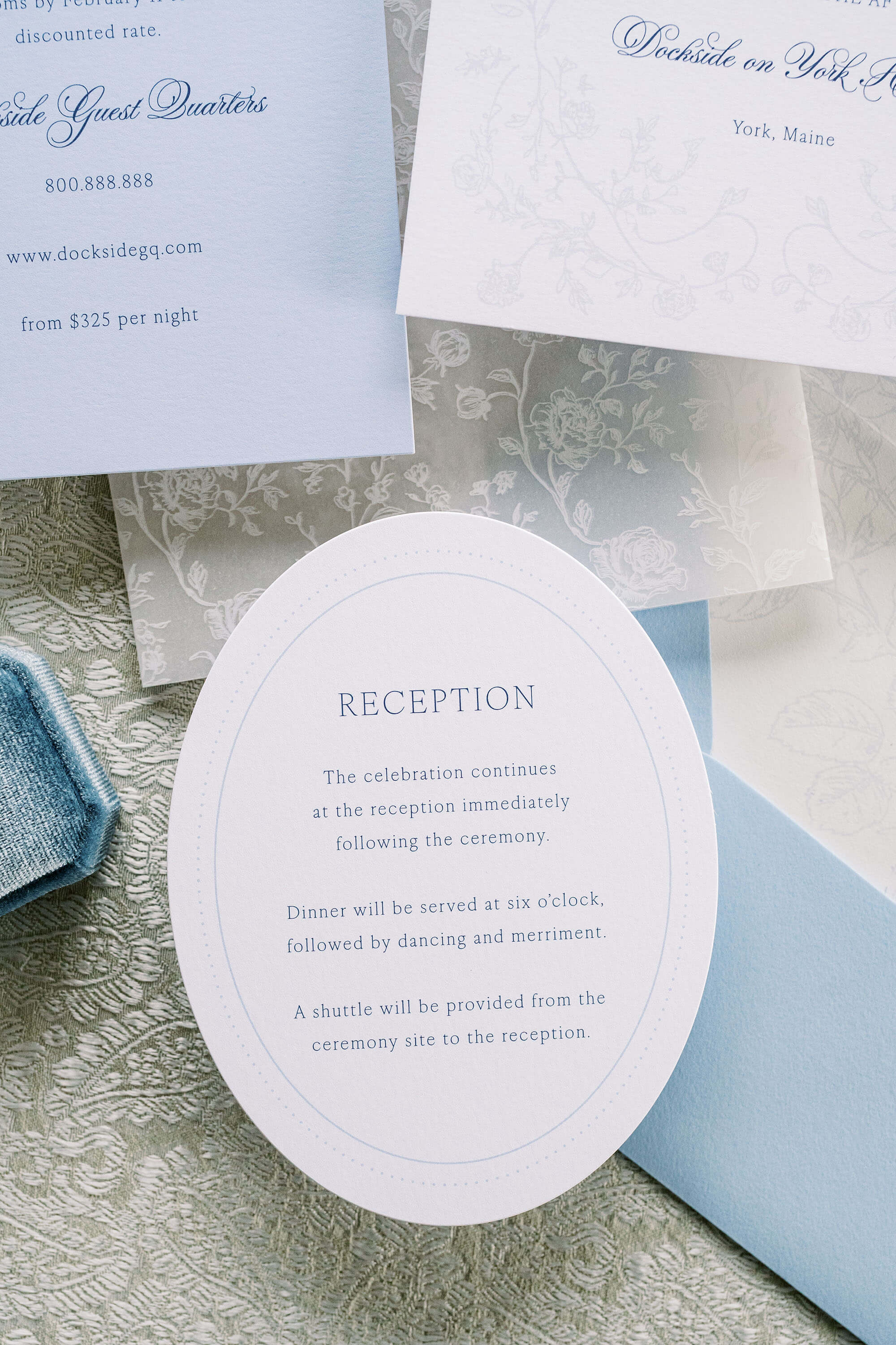 The Stillwater Wedding Invitation Sample Kit | Luxe & Layered