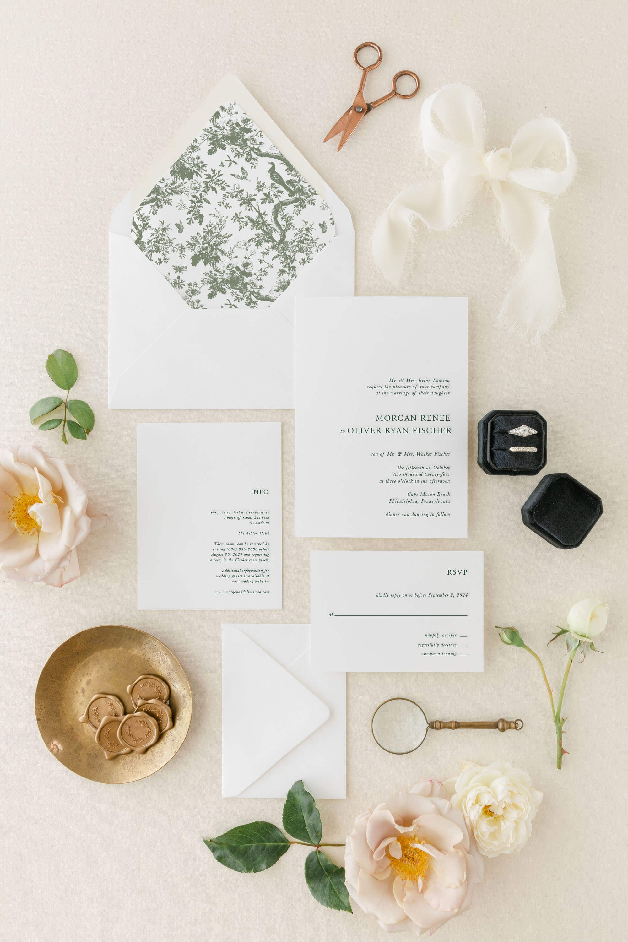 Traditional Wedding Invitations