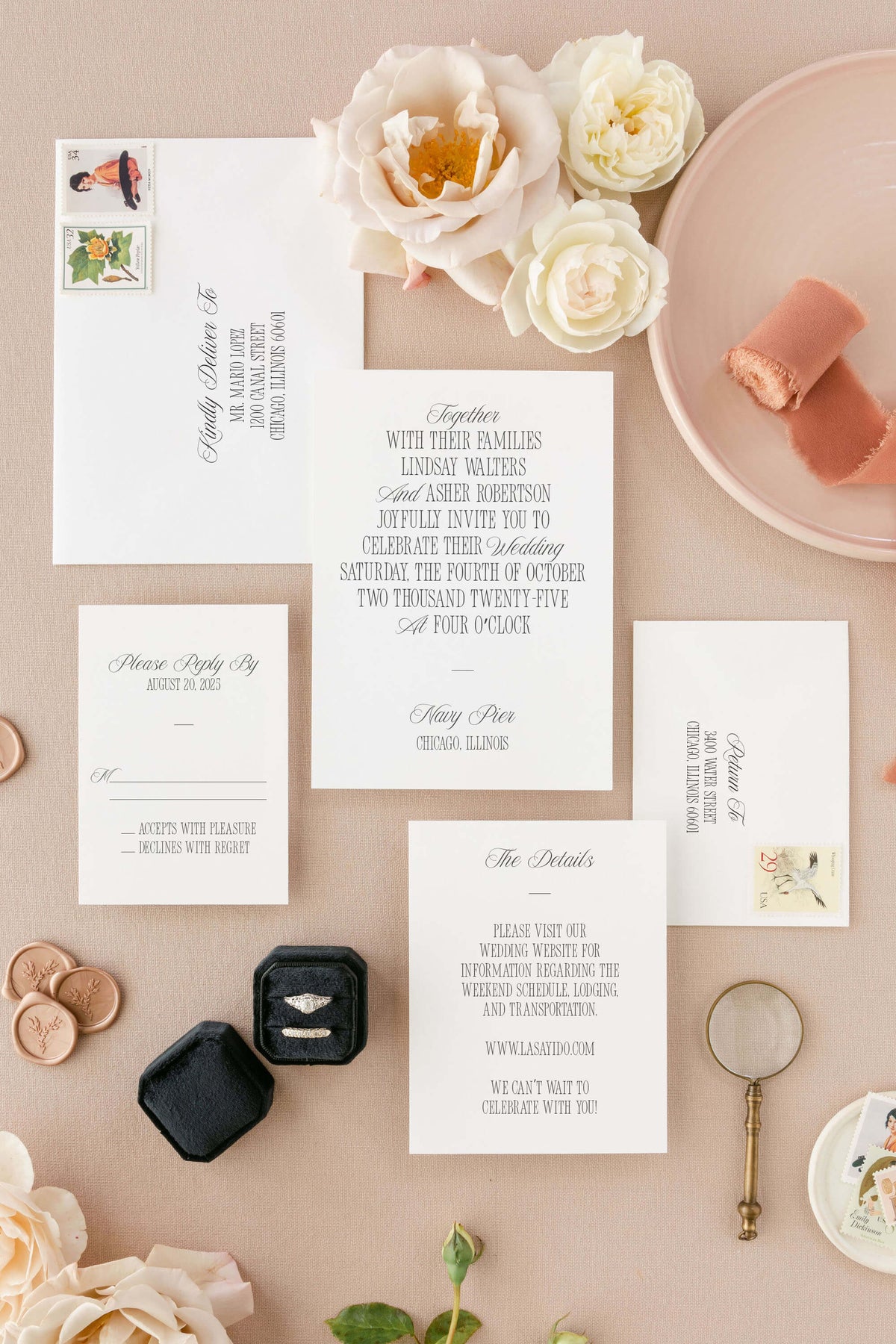 Invitation Set Full Wedding Invitation Sets Simple Minimalist Wedding Invitation Set