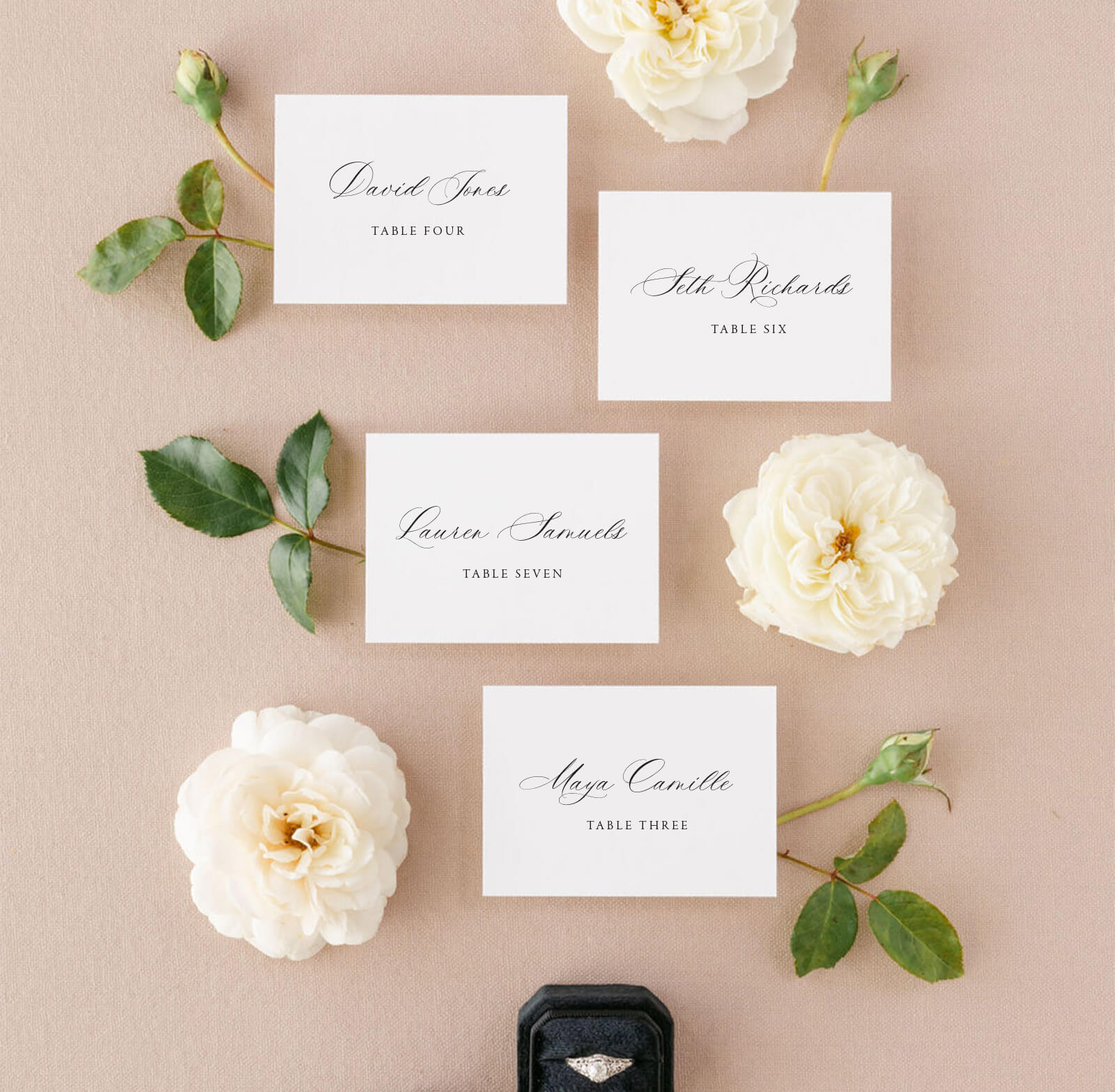 Wedding Name Cards Lily Roe Co.