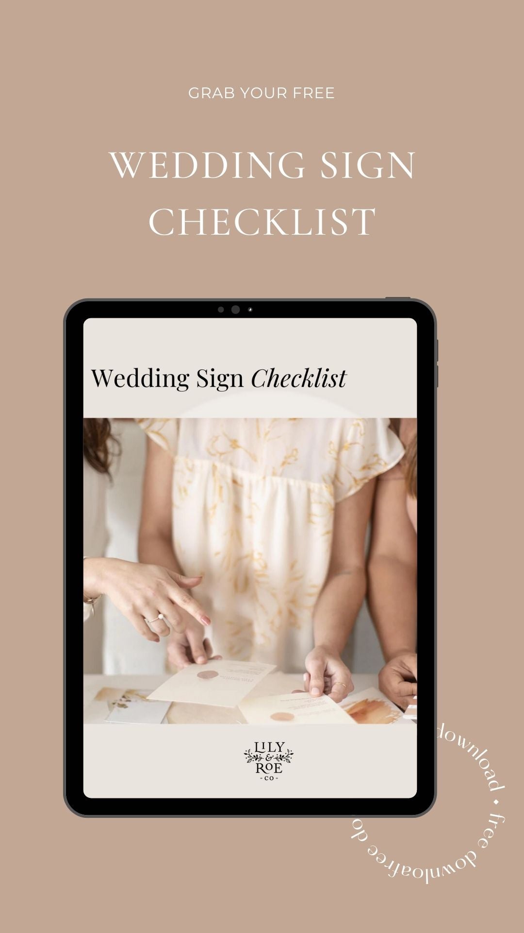 Wedding Sign Checklist Lily Roe Co.jpg