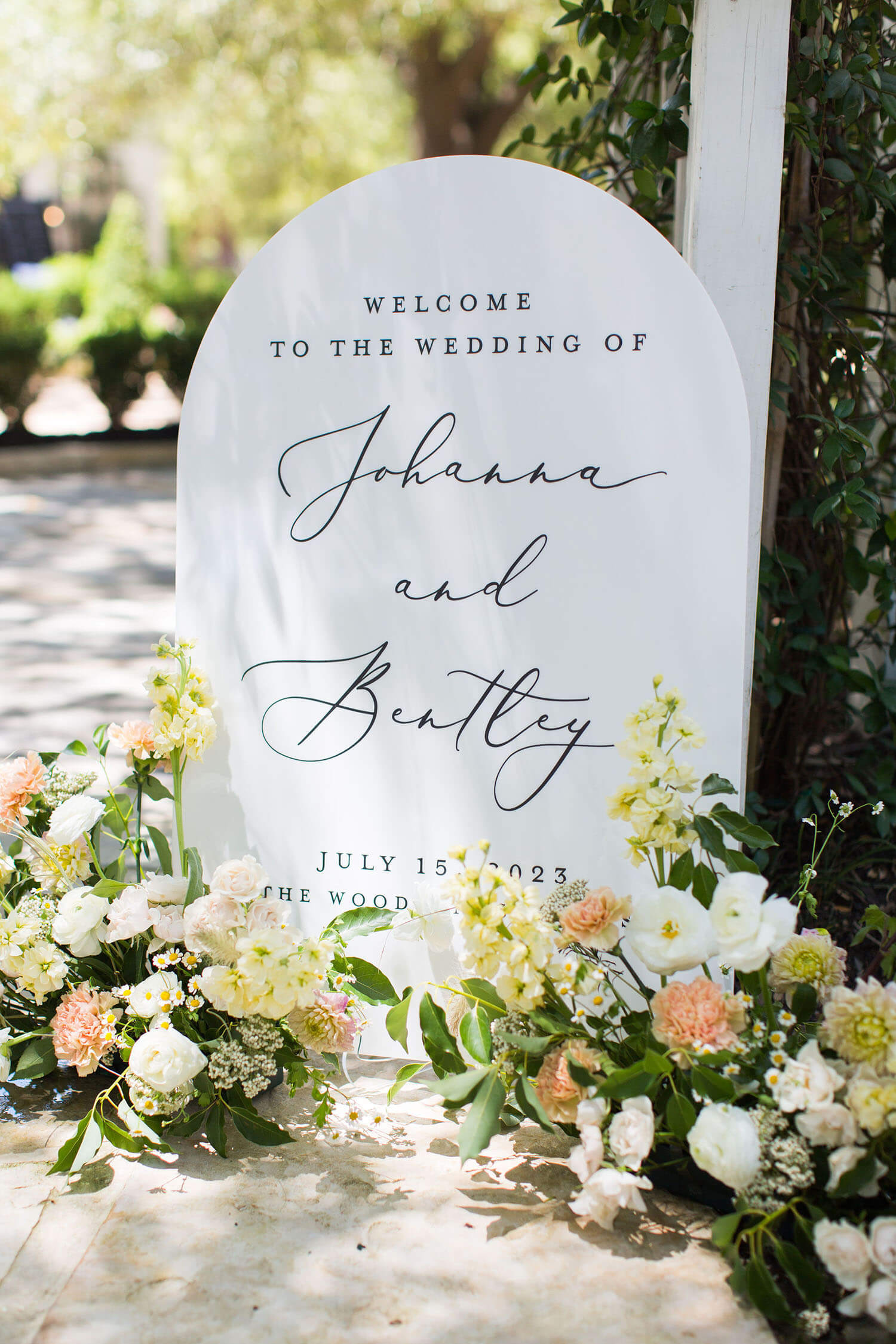 Wedding Welcome Sign Lily Roe Co.
