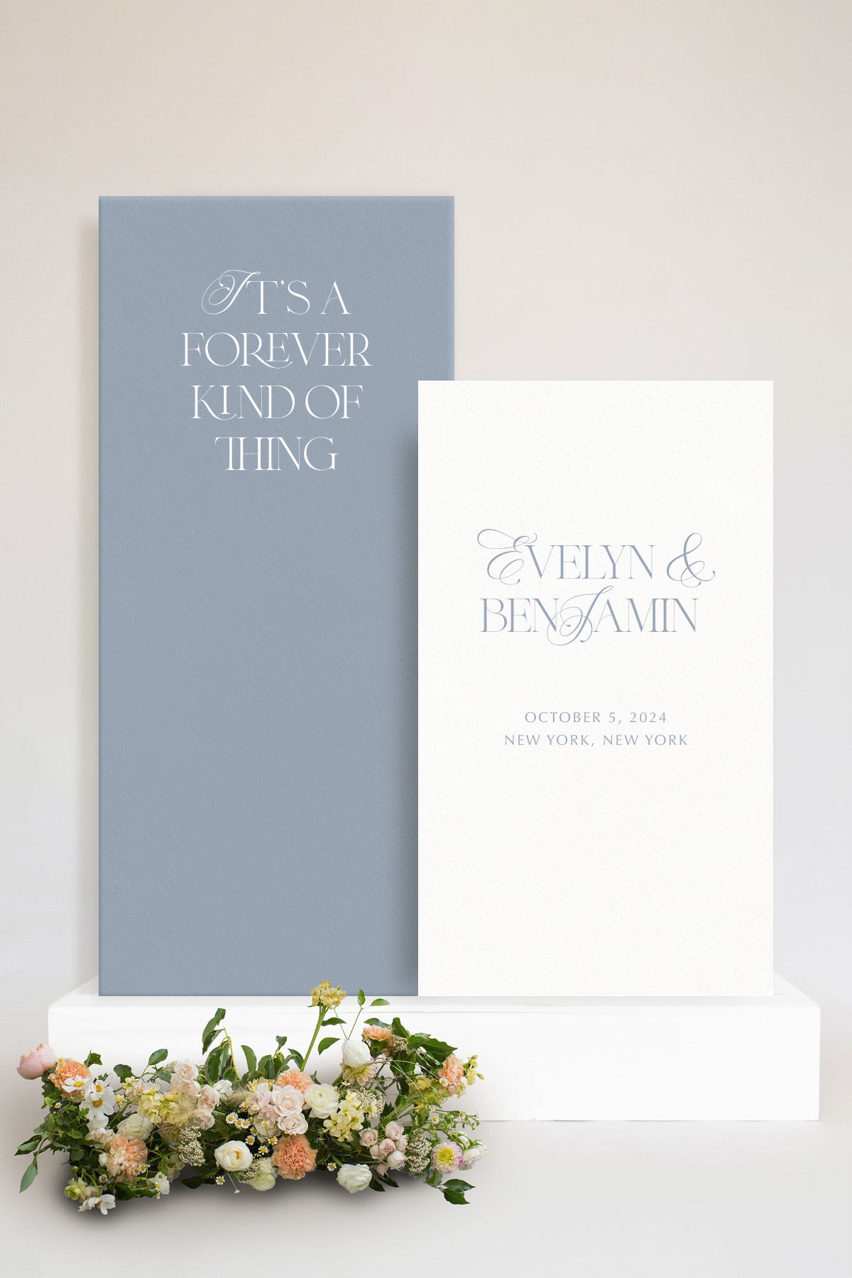 Wedding Ceremony Sign | The Evelyn