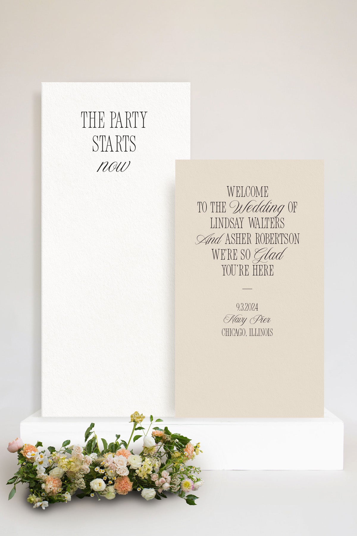 Wedding Ceremony Sign | The Lindsay