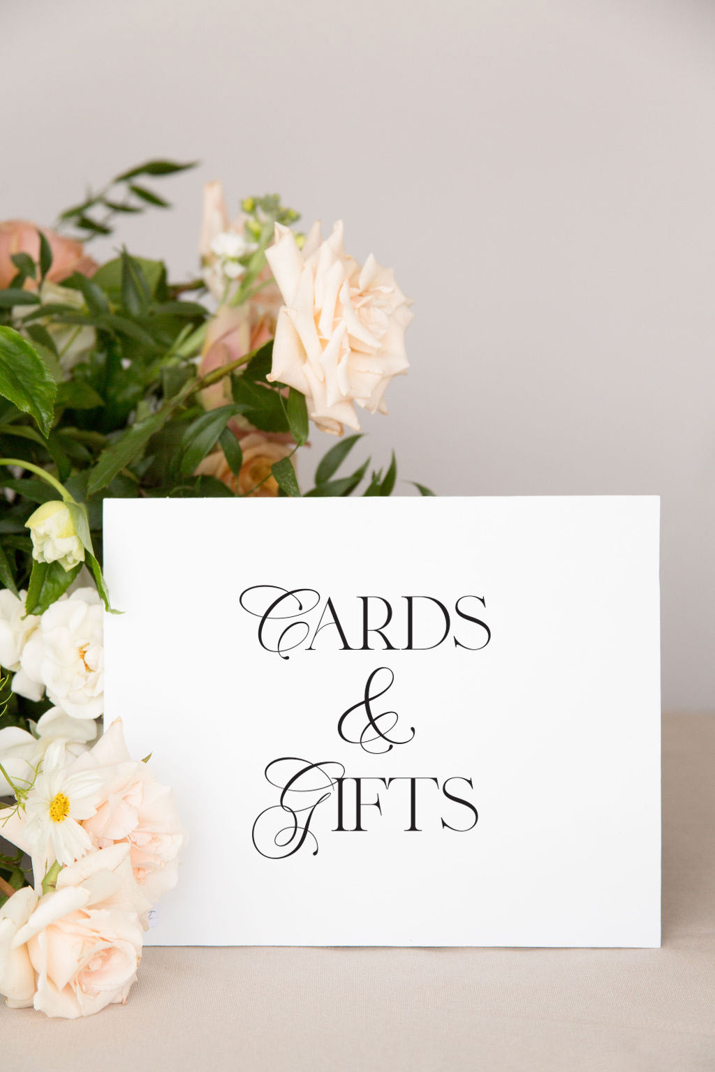 Acrylic Table Signs For Wedding | The Evelyn