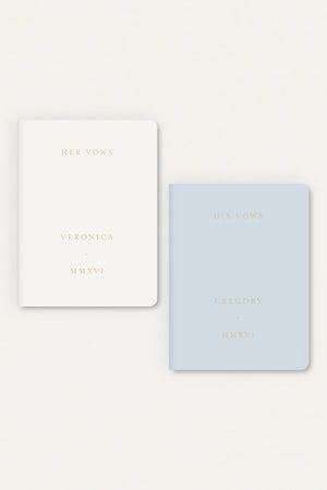 Classic Vow Booklets | The Veronica