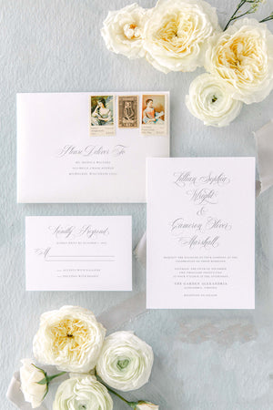 Formal Wedding Invitation | The Lillian