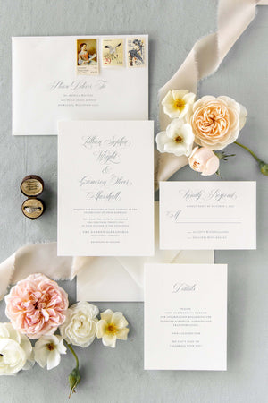 Formal Wedding Invitation | The Lillian