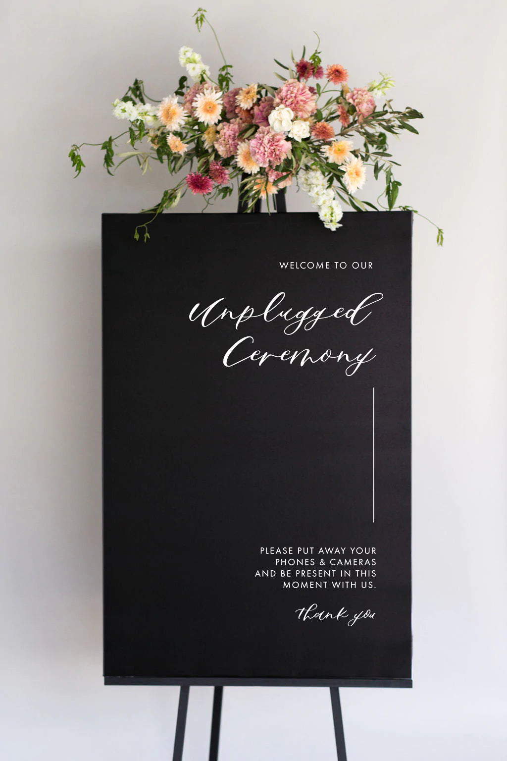 No Phones At Wedding Signs | The Harper