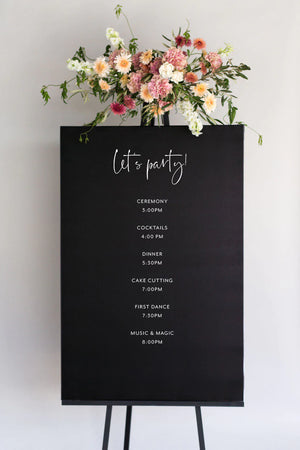 Order Of Events Wedding | The Tori