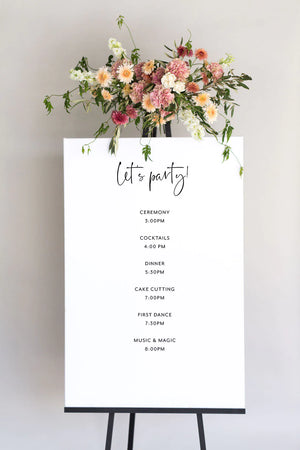 Order Of Events Wedding | The Tori