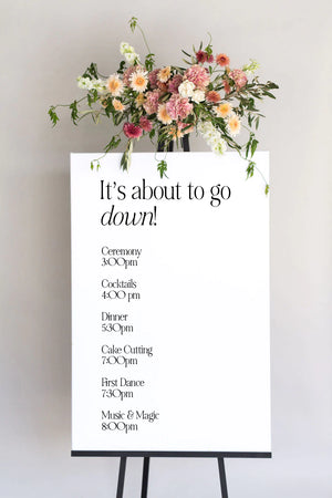 Schedule Sign Wedding | The Charlotte