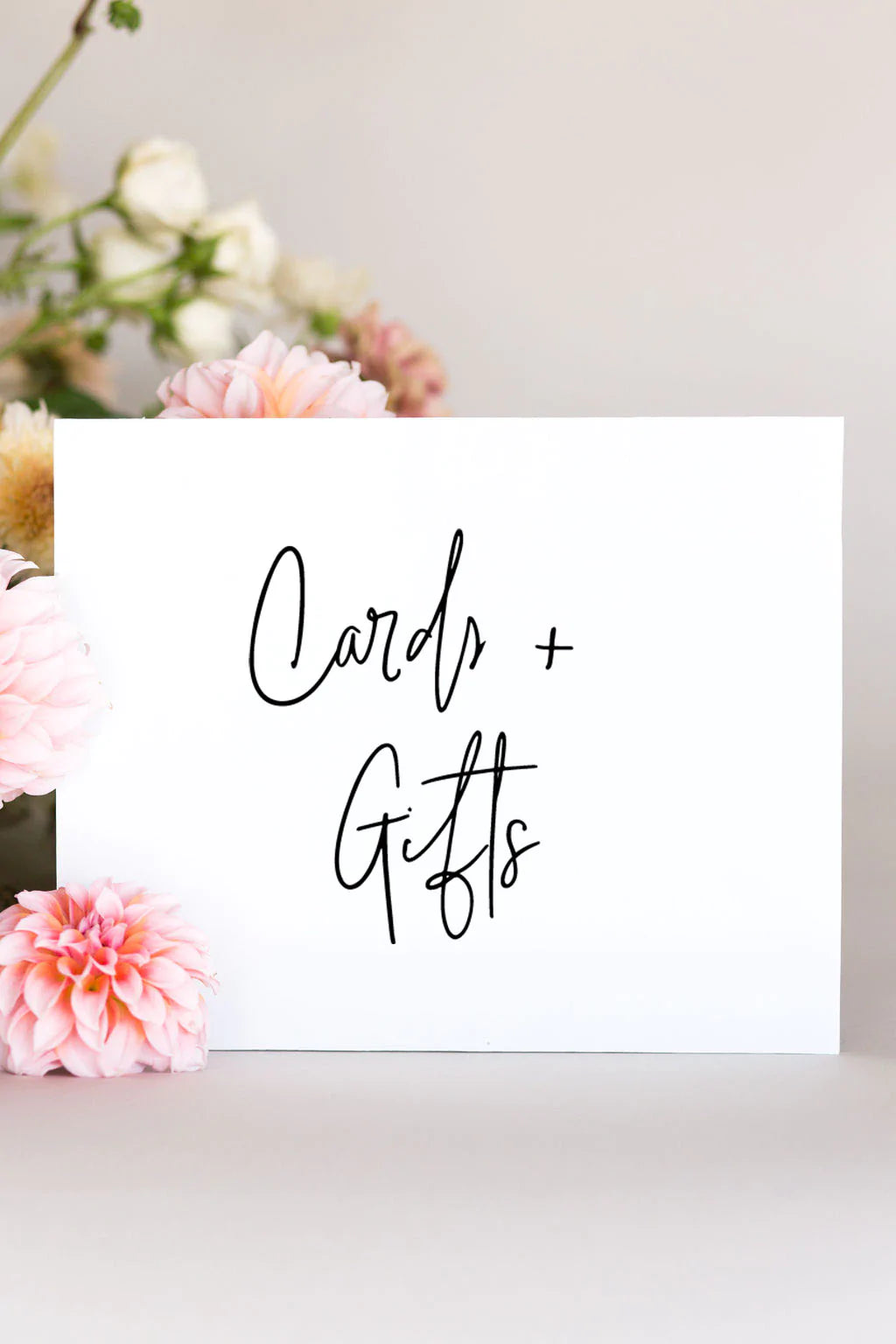 Table Signs for Wedding Reception In Memory