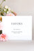Elegant cards and gifts sign for wedding lily roe co