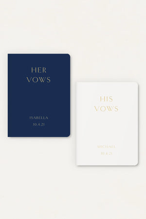 Vow Books Bride And Groom | The Isabella