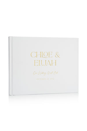 Wedding Guest Book With Lines Lily Roe Co