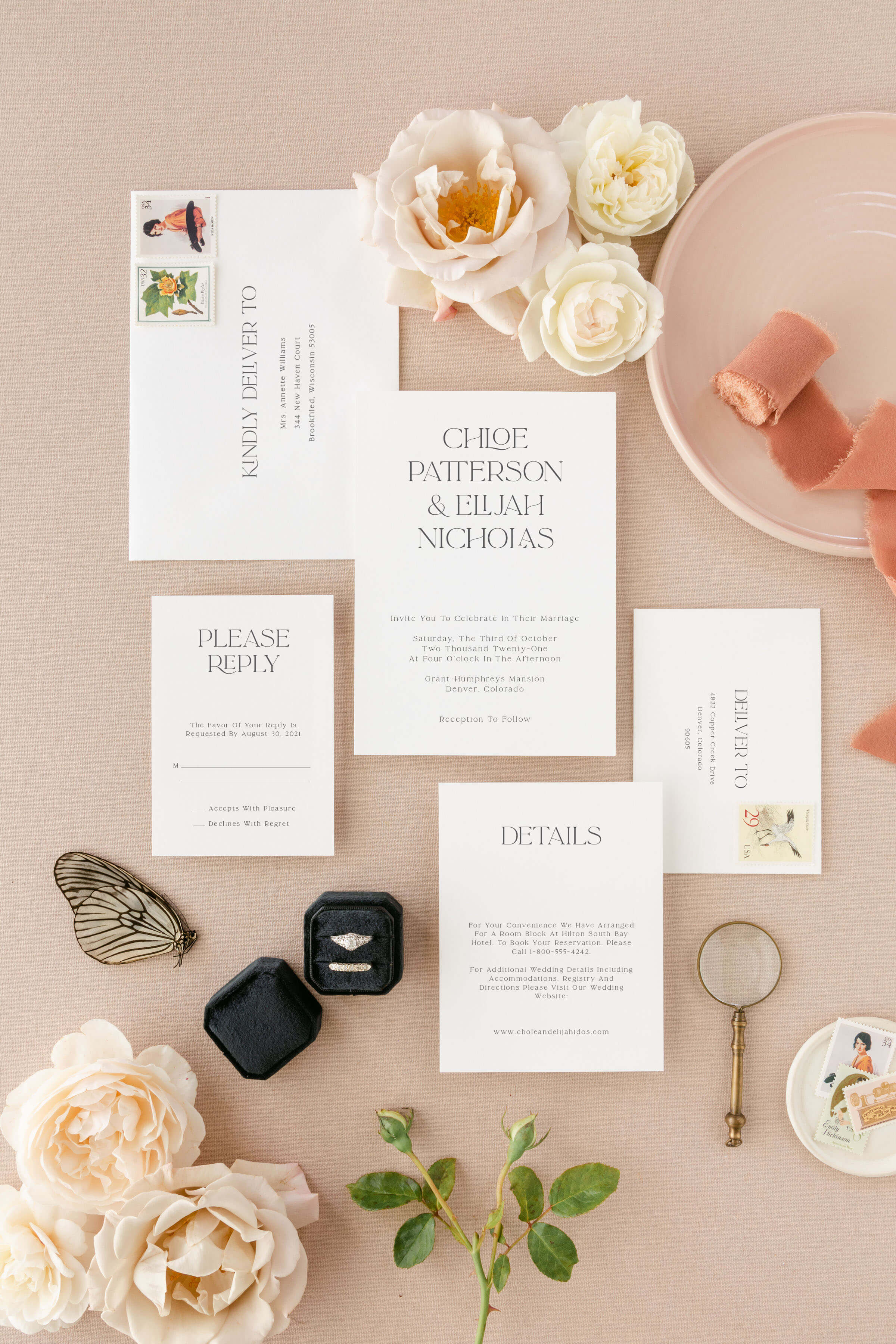 Wedding Invitation Design | The Chloe