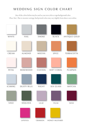 Seating Chart Wedding Acrylic